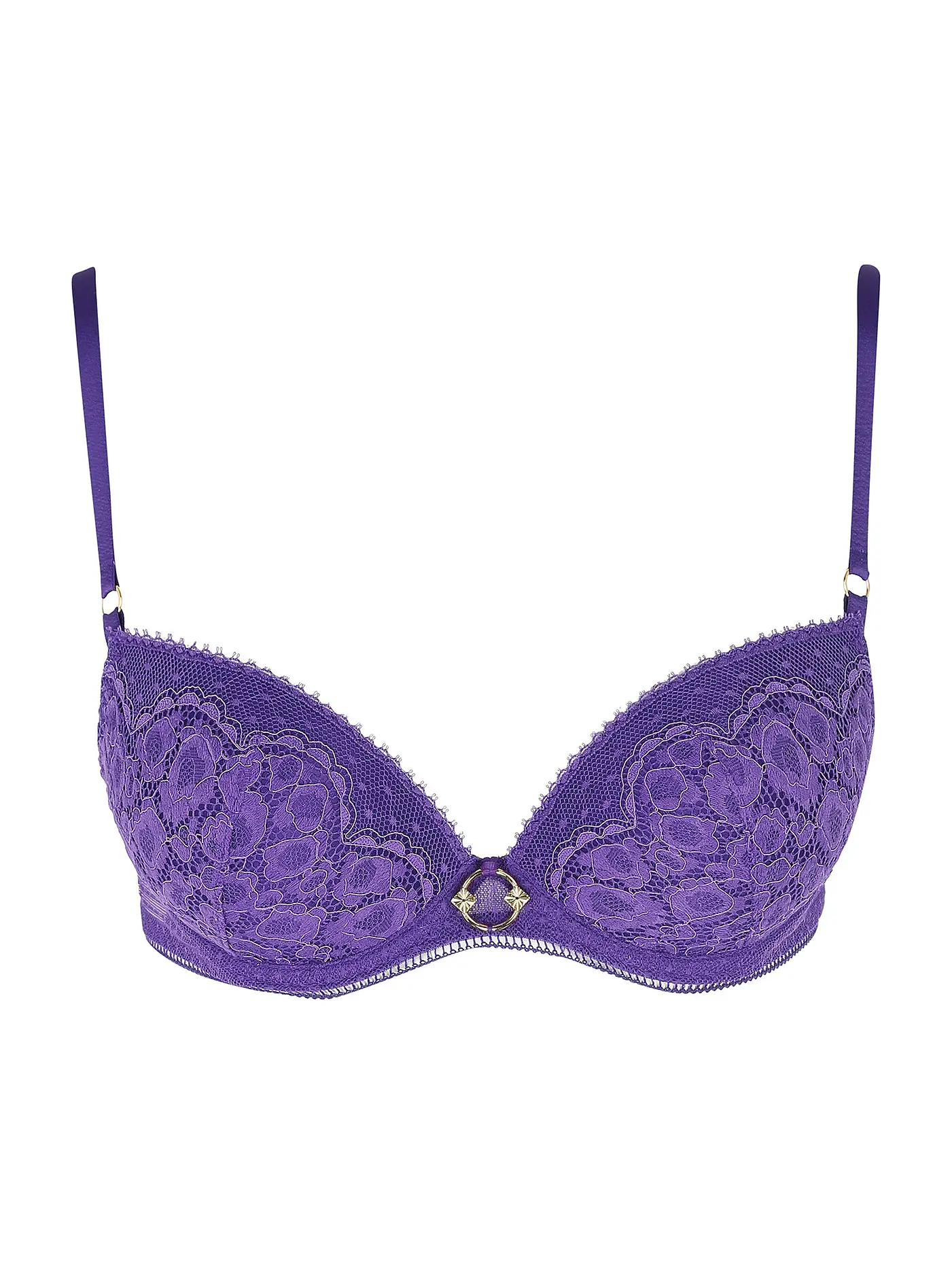 AUBADE | Push Up BH mit Bügel ILLUSION FAUVE ultraviolet | 